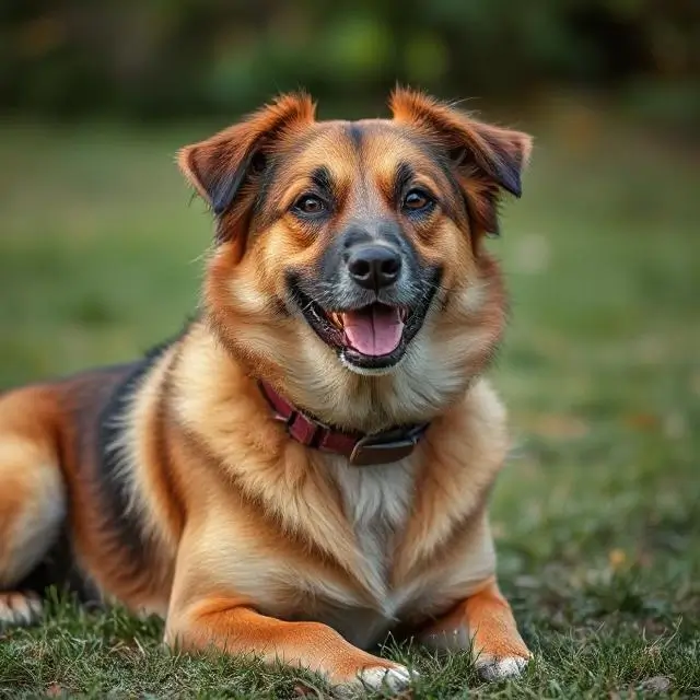 A loyal dog