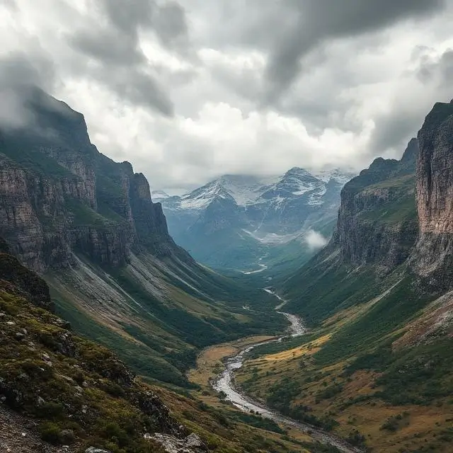 Dramatic landscape