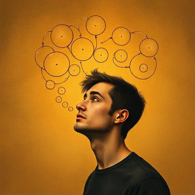 A person in thought