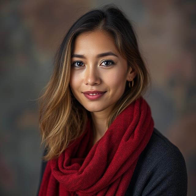 Portrait photography example